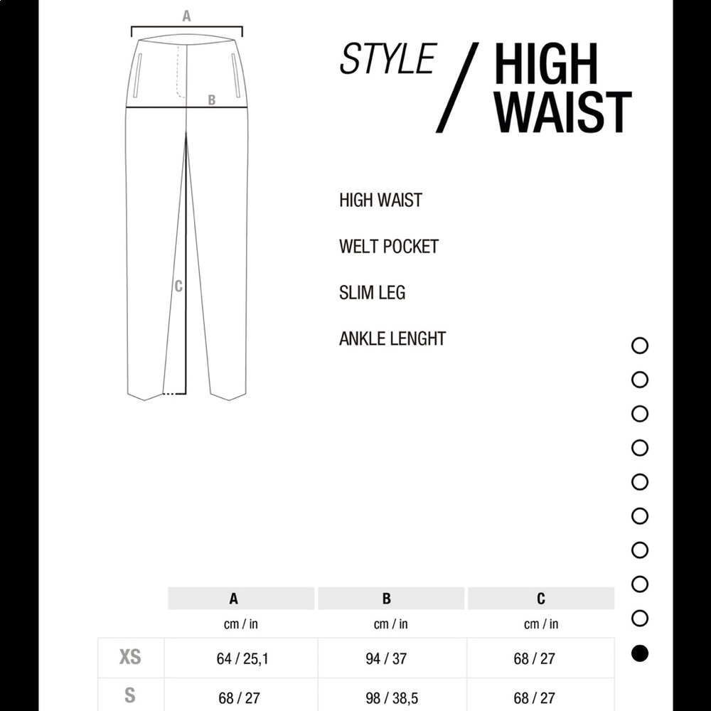 ZARA MODERN HIGH RISE PANT 😍 - Picture 7 of 8